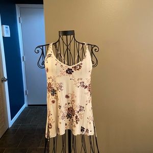Floral tank top